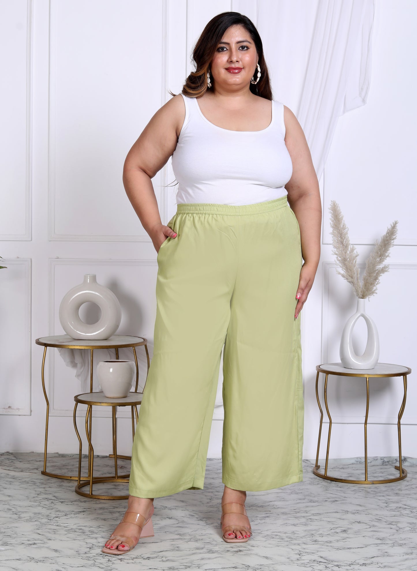 Relaxed fit Palazzo ( Pack of 4)