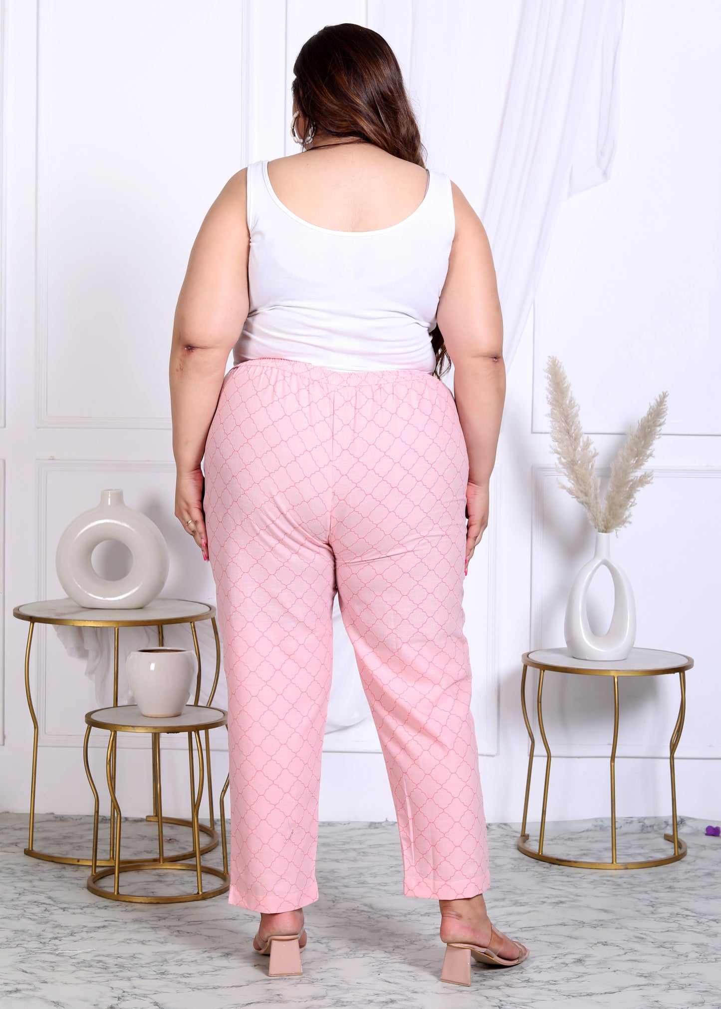 Printed Pure Cotton Trouser