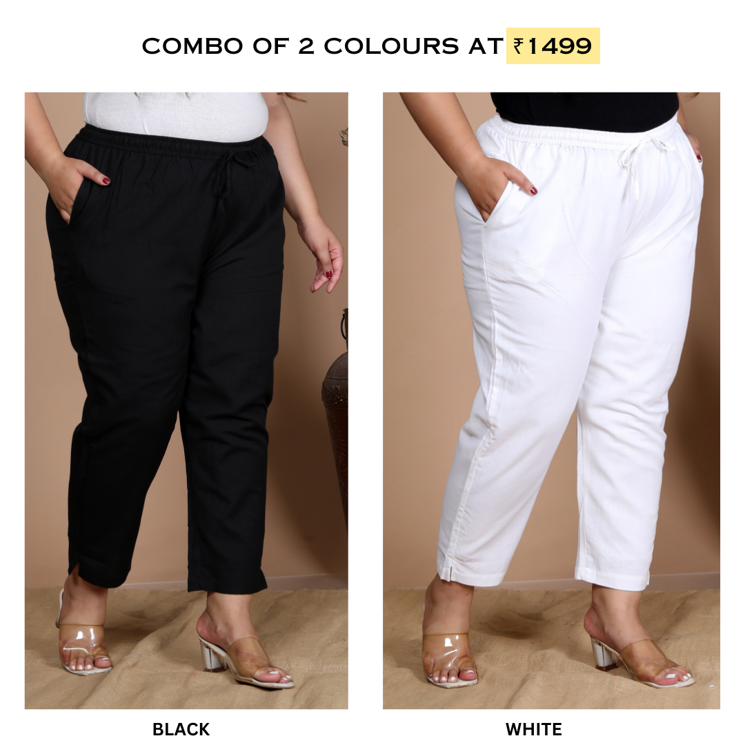 Cotton Trousers ( PACK OF 2)